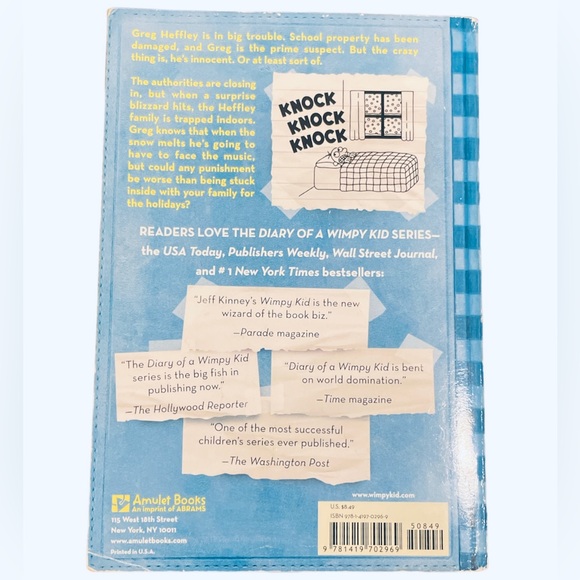 Diary of a Wimpy Kid: Cabin Fever by Jeff Kinney - Picture 2 of 3